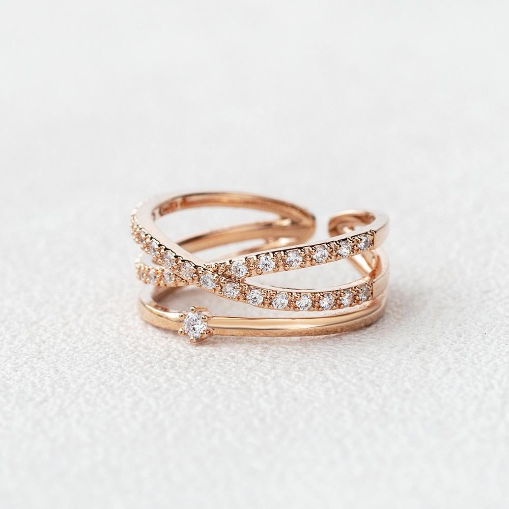 0.35CT Round Brilliant Cut Flexible Gift Wedding Band for Her - Eurus engagement rings