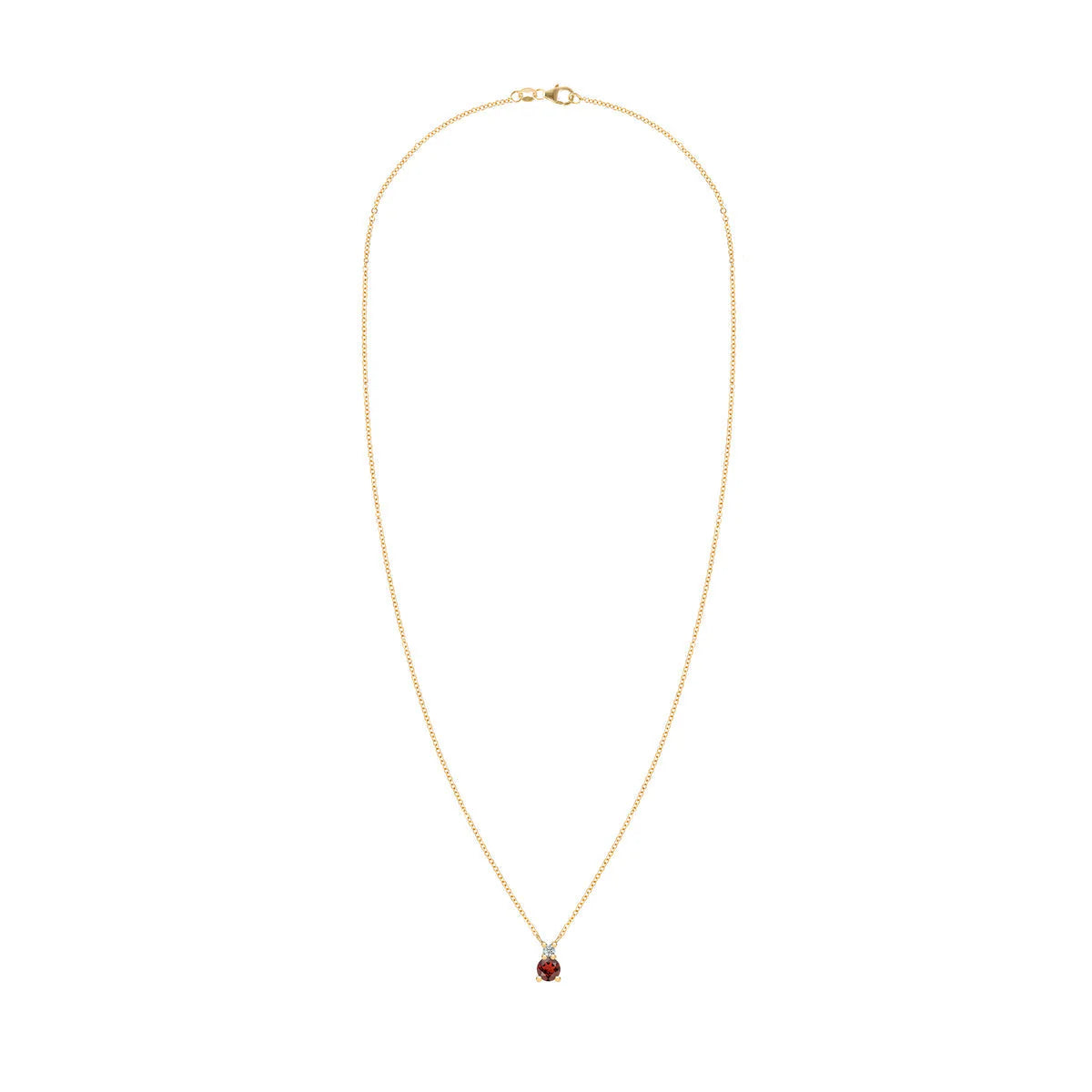 0.40CT Round Cut Two Stone Moissanite Diamond Necklace| GIfts For Her| Delicate Necklace| Wedding Gifts| Promise Gifts| January Birthstone