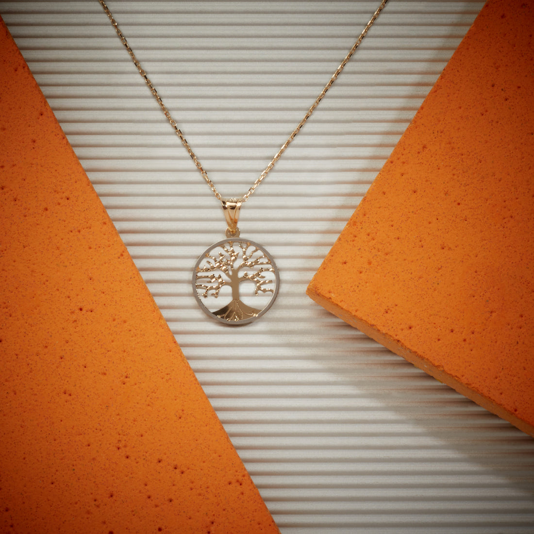 Tree Necklace, Natural Necklace, Tree Of Life Necklace, Delicate Necklace, Stressless Necklace, Gift For Mother, Gift For Mom