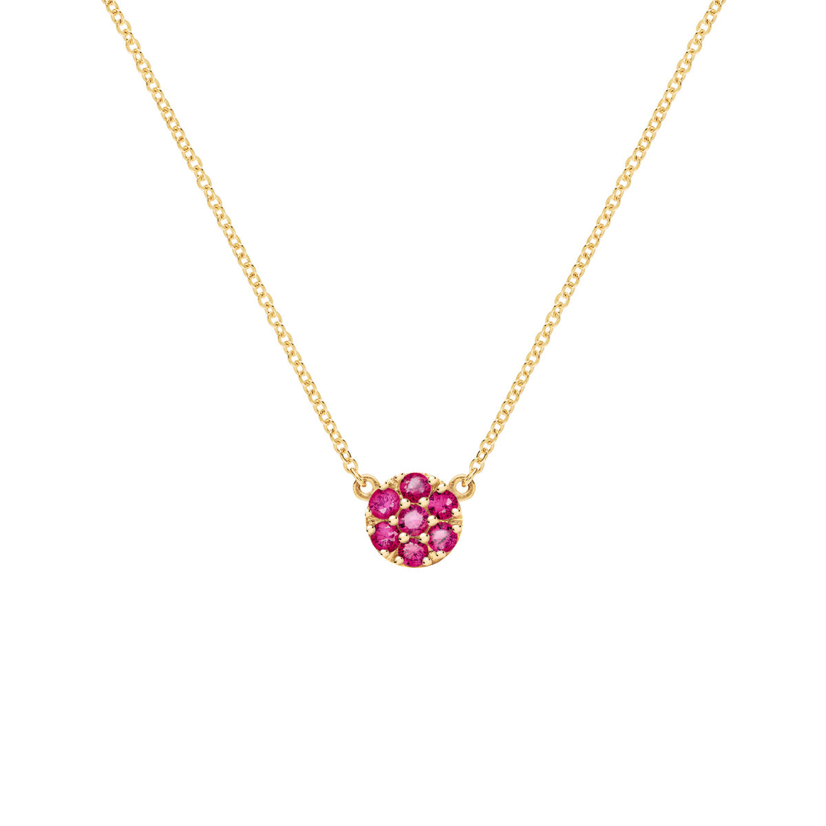 0.60CT Round Cut Floral Moissanite Necklace, July Birthstone Necklace, Delicate Necklace, Engagement Gift, Gift For Mom, Gift For Her, Anniversary Gift