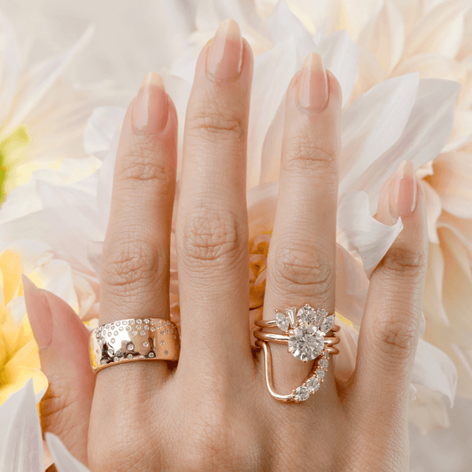 2 Ct Round Cut Moissanite Solitaire Engagement Ring
