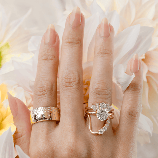 2 Ct Round Cut Moissanite Solitaire Engagement Ring